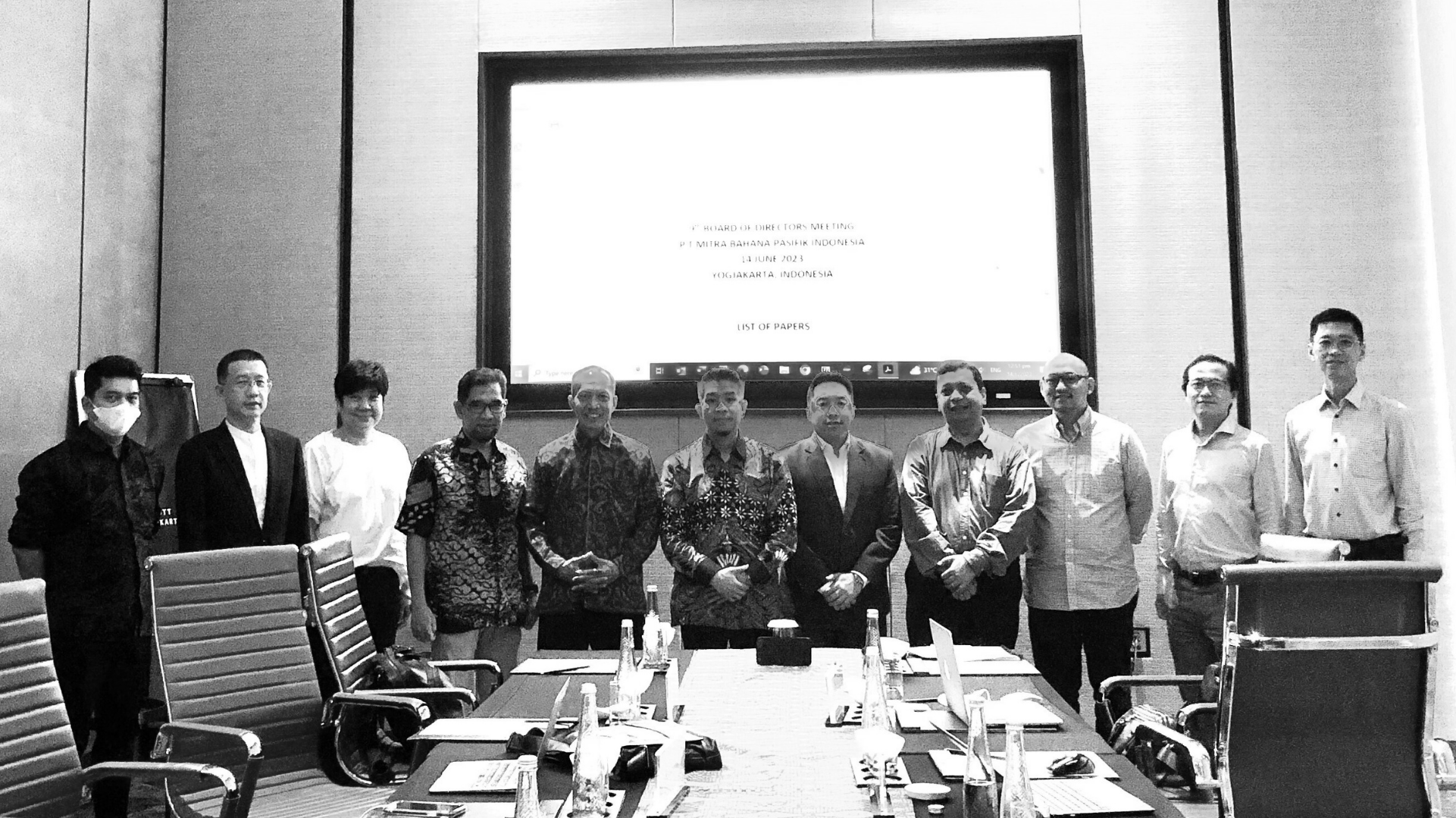 Pendirian Anak Perusahaan - PT Mitra Bahana Pasifik Indonesia (MBPI)